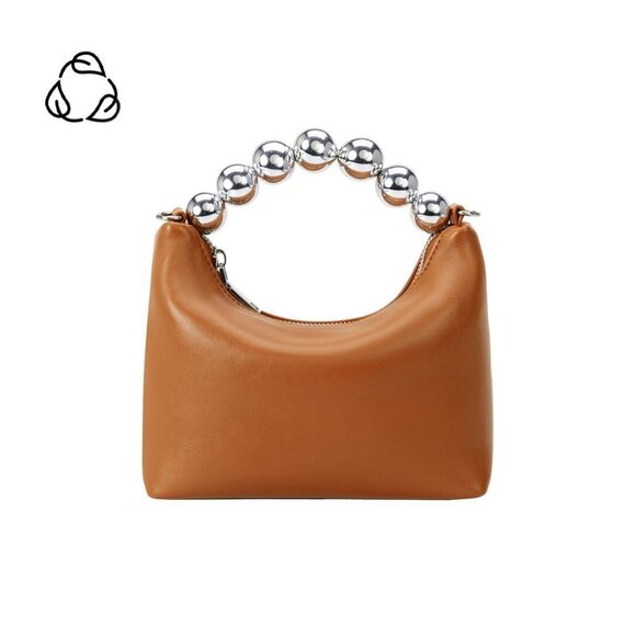 Esme Tan Top Handle Vegan Mini Bag - Picture 1 of 9